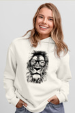Tasarım Kapşonlu Sweatshirt TSR123