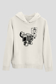 Tasarım Kapşonlu Sweatshirt TSR311