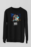 Taxi Siyah Unisex  Sweatshirt
