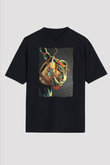 Teenage Mutant Ninja Turtles Ninja Kaplumbağalar Siyah Unisex Tişört T-Shirt