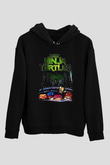 Teenage Mutant Ninja Turtles Ninja Kaplumbağalar Siyah Unisex Hoodie
