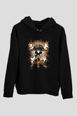 Tehlikeli TemalıSiyah  Unisex Hoodie