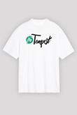 Tempest Beyaz Unisex Tişört
