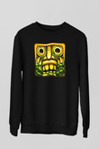 Temple Run Siyah Unisex Sweatshirt
