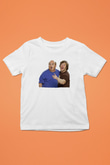 Teracious D Baskılı Beyaz Unisex Beyaz Çocuk Tişört - Tshirt