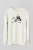 Terzi Beyaz Unisex Sweatshirt