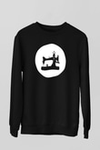 Terzi Siyah Unisex Sweatshirt