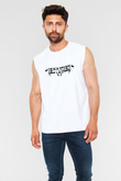 Testament Beyaz Unisex Kolsuz Tişört