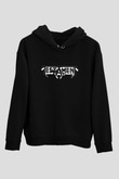 Testament Siyah Unisex Kapşonlu Sweatshirt