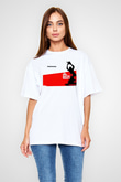 Texas Chain Saw Massacre Beyaz Unisex Oversize Tişört
