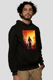 Texas Chain Saw Massacre Siyah Unisex Hoodie