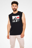 Texas Chain Saw Massacre Siyah Unisex Kolsuz Tişört