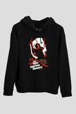 Texas Chain Saw Massacre Siyah Unisex Kapüşonlu Sweatshirt
