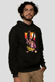 Texas Chain Saw Massacre Siyah Unisex Kapüşonlu Sweatshirt