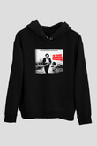 Texas Chain Saw Massacre Siyah Unisex Kapüşonlu Sweatshirt