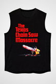 Texas Chain Saw Massacre Siyah Unisex Kolsuz Tişört
