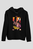 Texas Chain Saw Massacre Siyah Unisex Kapüşonlu Sweatshirt