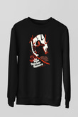 Texas Chain Saw Massacre Siyah Unisex Sweatshirt