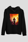 Texas Chain Saw Massacre Siyah Unisex Hoodie