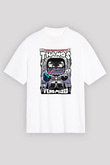 Thanos Venomized Baskılı Unisex Beyaz Oversize Tişört