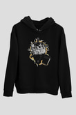 The Acacia Strain Siyah Unisex Kapüşonlu Sweatshirt