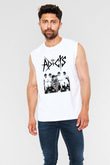 The Adicts Beyaz Unisex Kolsuz Tişört