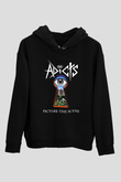 The Adicts Siyah Unisex Hoodie