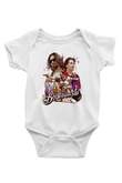 The Big Lebowski Büyük Lebowski Baskılı Beyaz Unisex Bebek Body - Zıbın