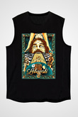 The Big Lebowski Büyük Lebowski Siyah Unisex Kolsuz Tişört