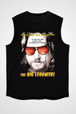The Big Lebowski Büyük Lebowski Siyah Unisex Kolsuz Tişört