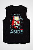 The Big Lebowski Büyük Lebowski Siyah Unisex Kolsuz Tişört