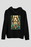 The Big Lebowski Büyük Lebowski Siyah Unisex Kapüşonlu Sweatshirt