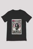 The Big Lebowski Büyük Lebowski Siyah Unisex V Yaka Tişört