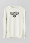 The Black Crowes Beyaz Unisex Sweatshirt