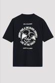 The Black Crowes Siyah Unisex Oversize Tişört T-Shirt