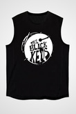 The Black Keys Baskılı Unisex Siyah Kolsuz Tişört - Tshirt