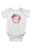 The Chainsmokers Baskılı Beyaz Unisex Bebek Body - Zıbın