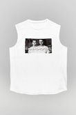 The Chainsmokers Beyaz Unisex Kolsuz Tişört