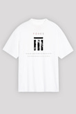 The Chainsmokers Beyaz Unisex Oversize Tişört T-Shirt