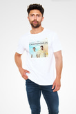The Chainsmokers Beyaz Unisex Tişört T-Shirt - TişörtFabrikası