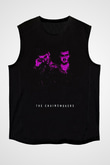 The Chainsmokers Siyah Unisex Kolsuz Tişört