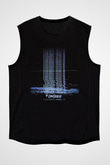 The Chainsmokers Siyah Unisex Kolsuz Tişört