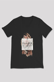 The Chainsmokers Siyah Unisex V Yaka Tişört T-Shirt
