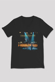 The Chainsmokers Siyah Unisex V Yaka Tişört