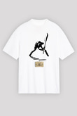 The Clash Beyaz Unisex Oversize Tişört T-Shirt