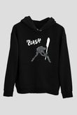 The Clash Siyah Unisex Kapüşonlu Sweatshirt