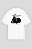 The Cranberries Baskılı Beyaz Unisex Oversize Tişört - Tshirt