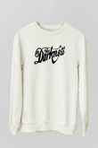 The Darkness Beyaz Unisex Sweatshirt