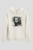 The Doors Beyaz Unisex Kapşonlu Sweatshirt