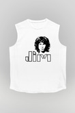 The Doors Beyaz Unisex Kolsuz Tişört
